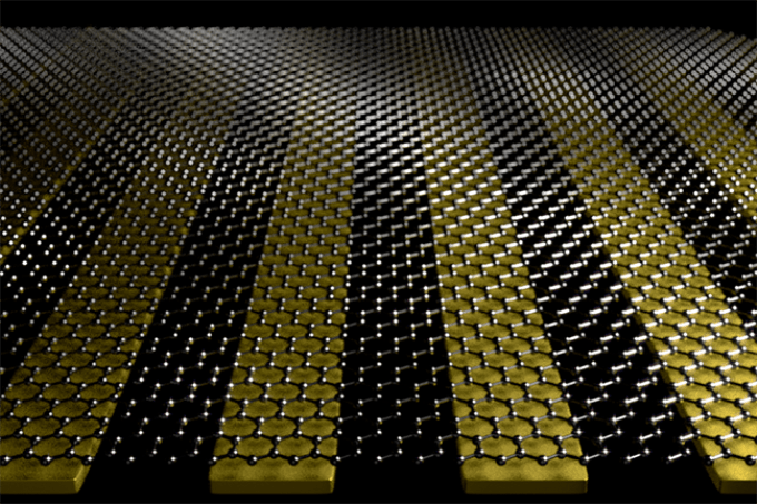 Исследователи комбинируют графен с наноразмерными металлическими ленточками золота для создания сверхчувствительного биосенсора