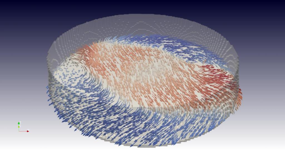Исследователи записывают короткий 3D-фильм о магнитных процессах в нанометровом масштабе